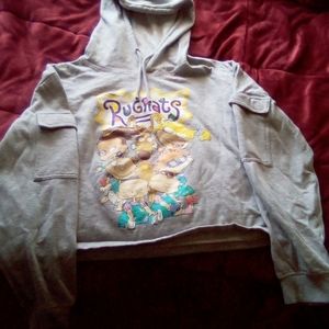 Cropped Rugrats hoodie